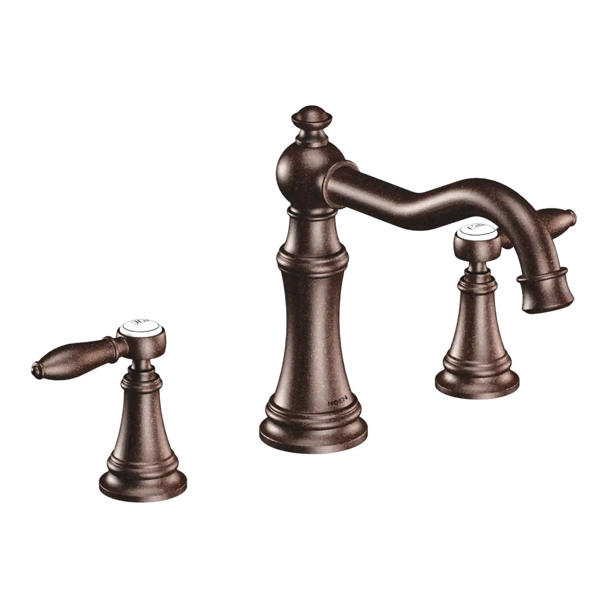 Weymouth Two-Handle High Arc Roman Tub Faucet