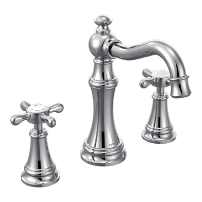 Weymouth Two-Handle High Arc Bathroom Faucet
