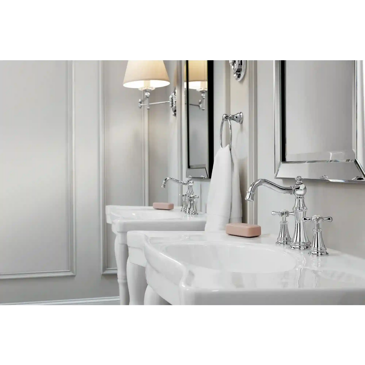 Weymouth Two-Handle High Arc Bathroom Faucet