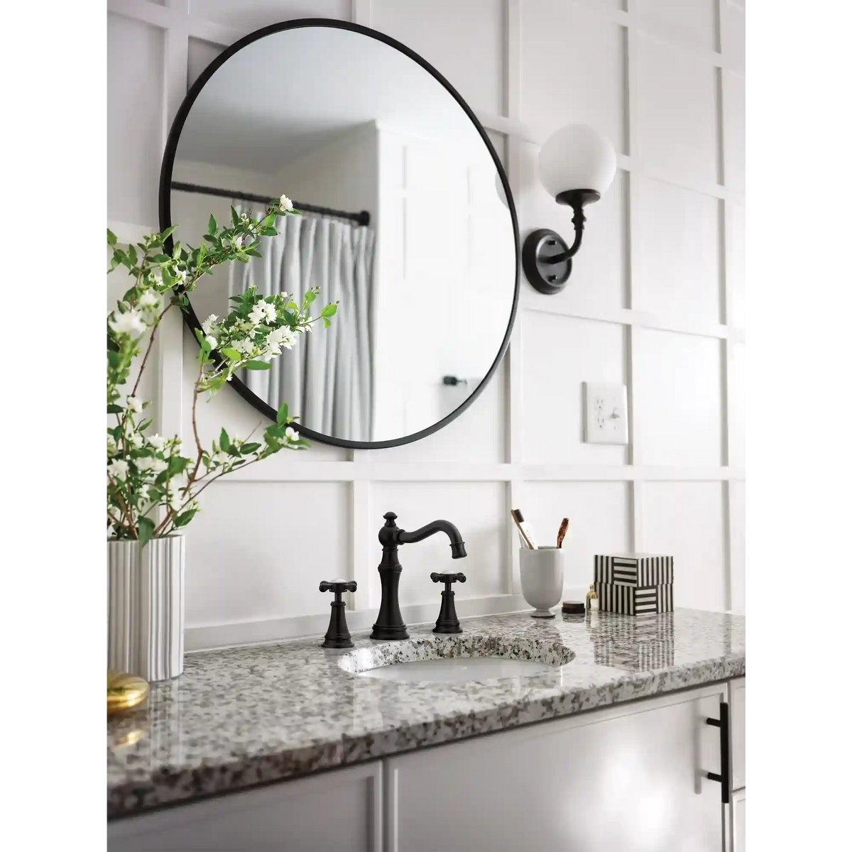Weymouth Two-Handle High Arc Bathroom Faucet