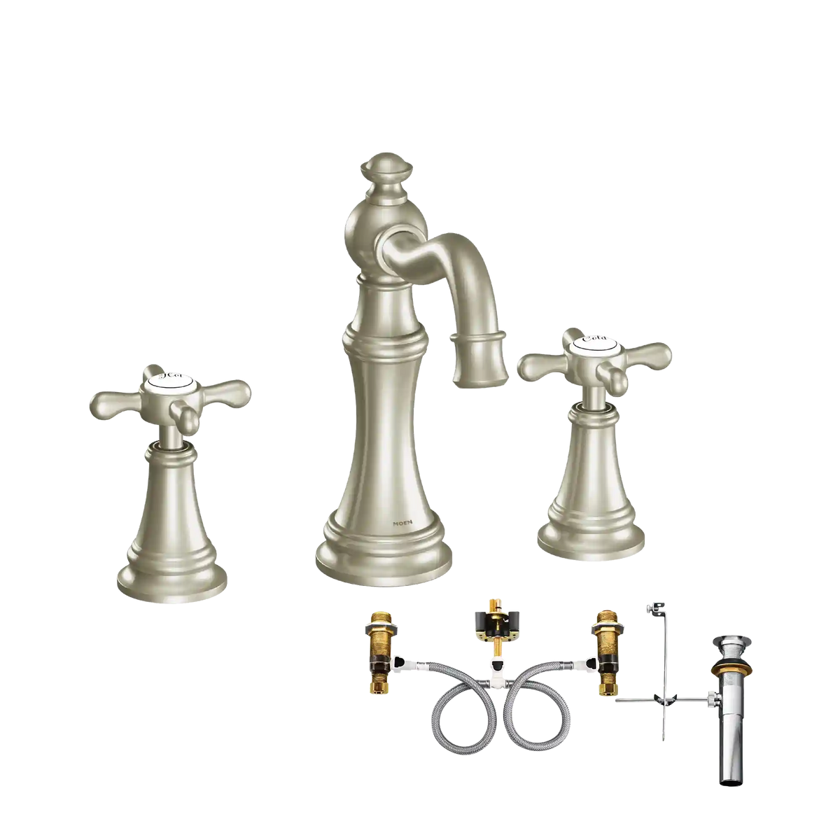 Weymouth Two-Handle High Arc Bathroom Faucet