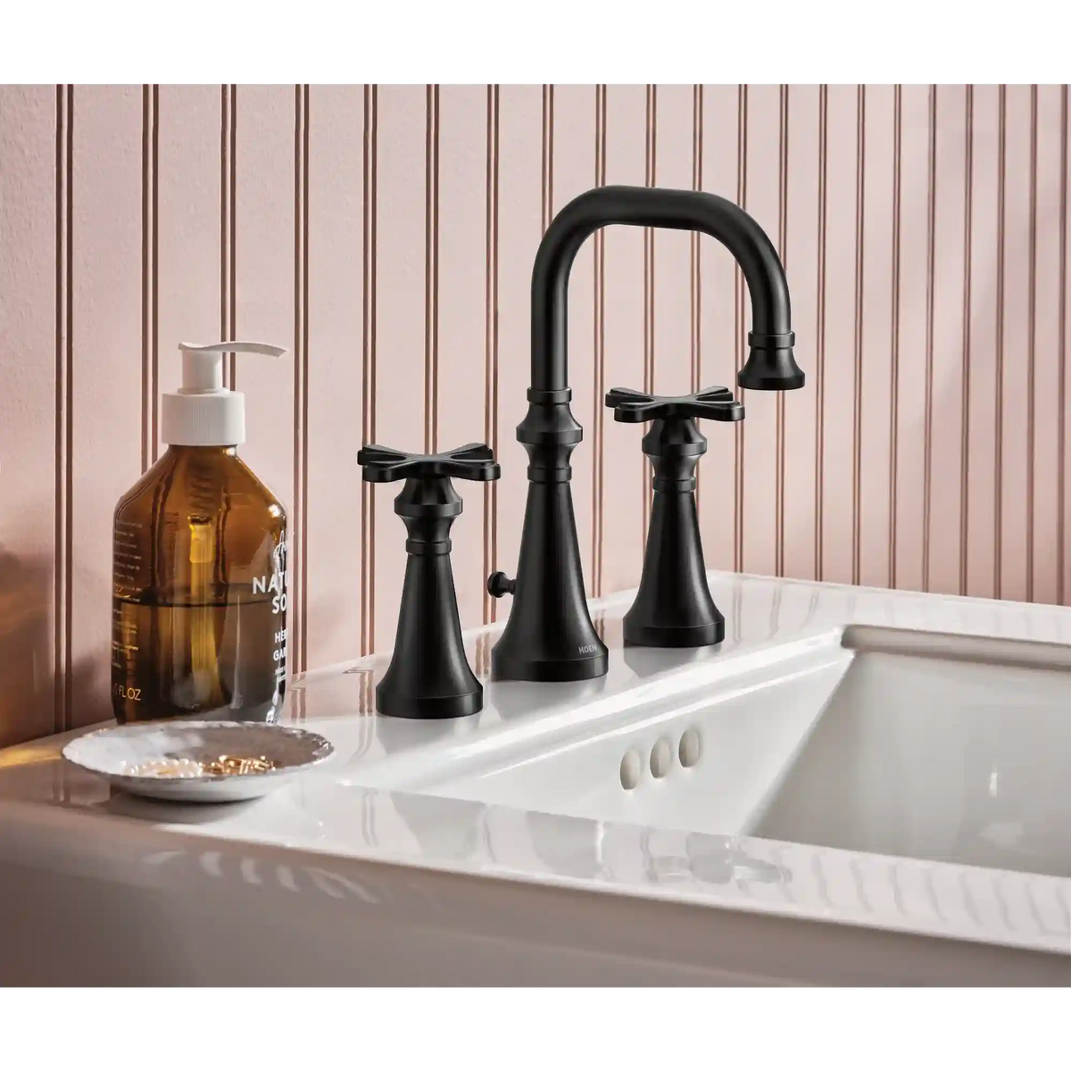 Colinet Two-Handle High Arc Bathroom Faucet