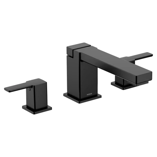 90 Degree Two-Handle High Arc Roman Tub Faucet