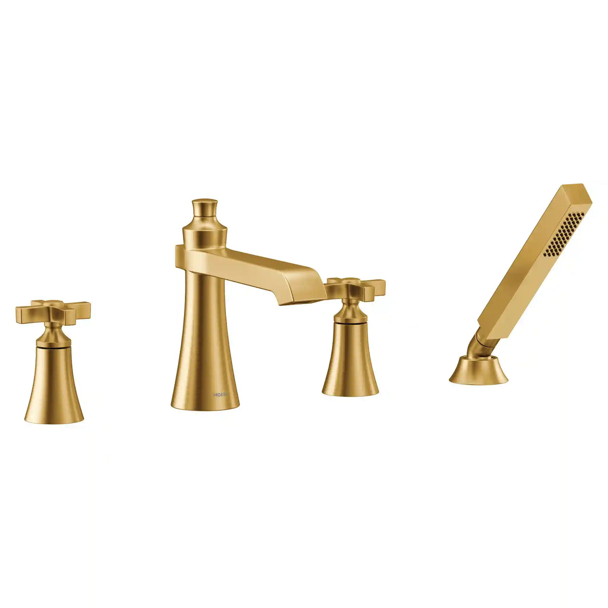 Flara Two-Handle High Arc Roman Tub Faucet