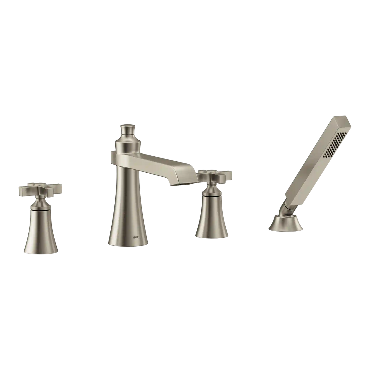 Flara Two-Handle High Arc Roman Tub Faucet