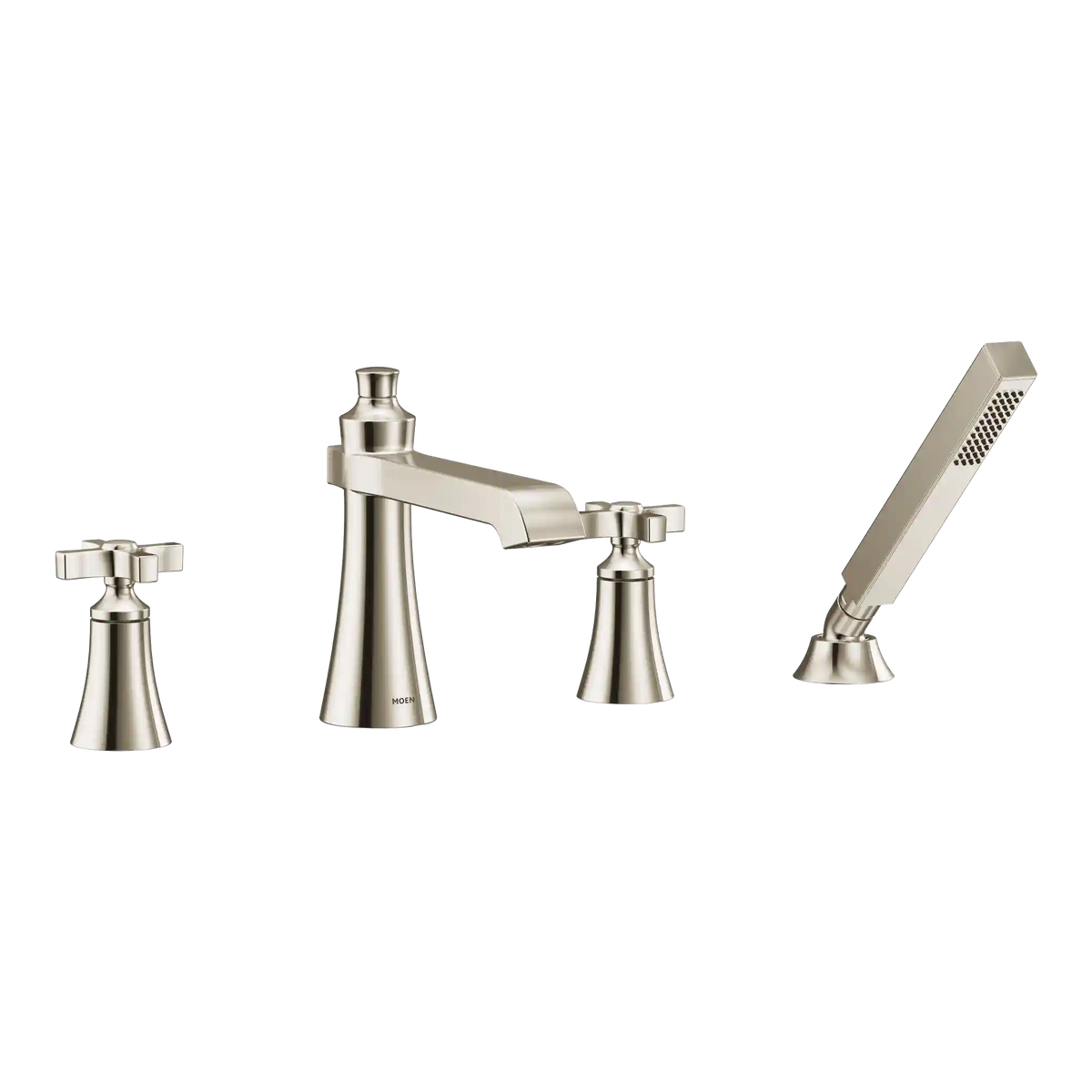Flara Two-Handle High Arc Roman Tub Faucet