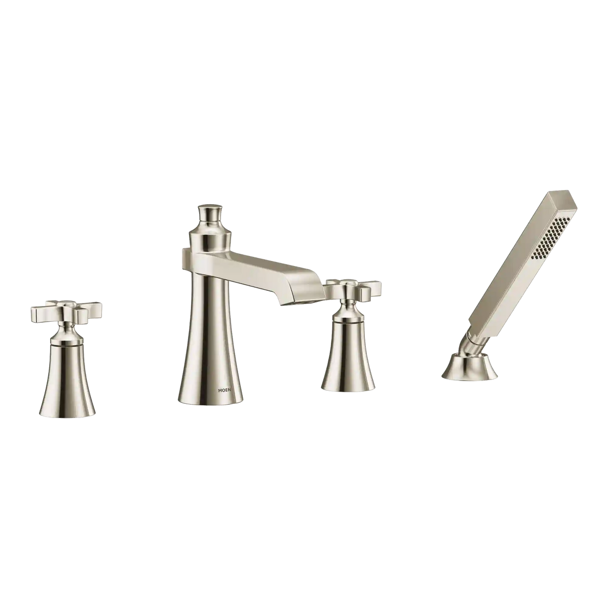 Flara Two-Handle High Arc Roman Tub Faucet