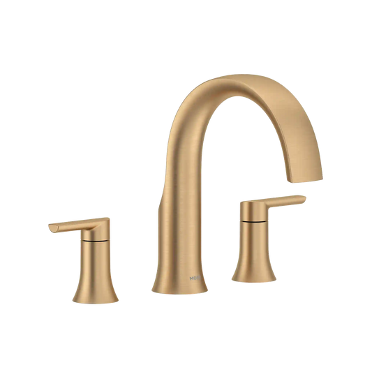 Doux Two-Handle Non-Diverter Roman Tub Faucet