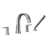Doux Two-Handle Non-Diverter Roman Tub Faucet