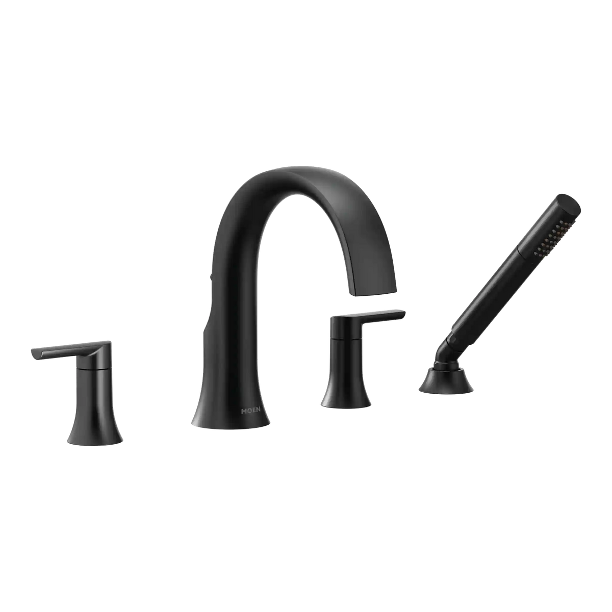 Doux Two-Handle Non-Diverter Roman Tub Faucet