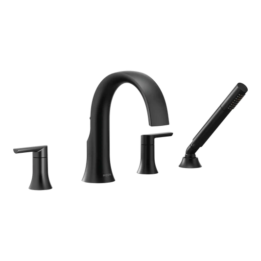 Doux Two-Handle Non-Diverter Roman Tub Faucet