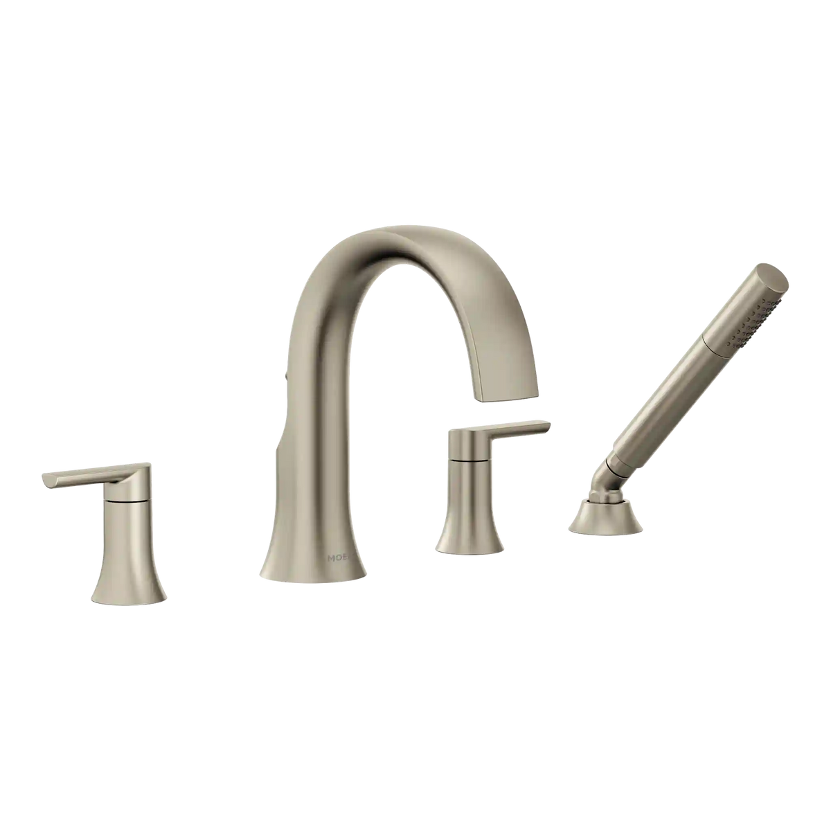 Doux Two-Handle Non-Diverter Roman Tub Faucet