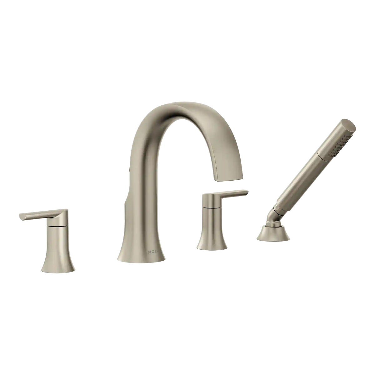 Doux Two-Handle Non-Diverter Roman Tub Faucet