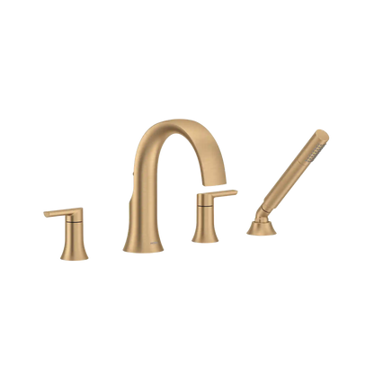 Doux Two-Handle Non-Diverter Roman Tub Faucet