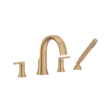 Doux Two-Handle Non-Diverter Roman Tub Faucet
