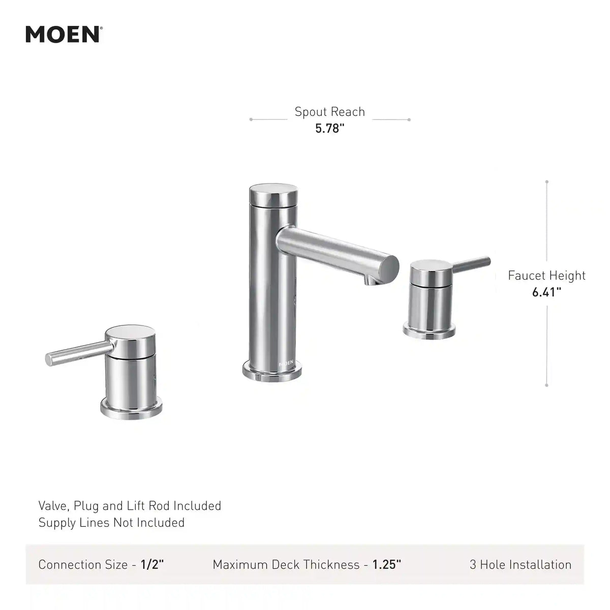 Align Two-Handle High Arc Bathroom Faucet
