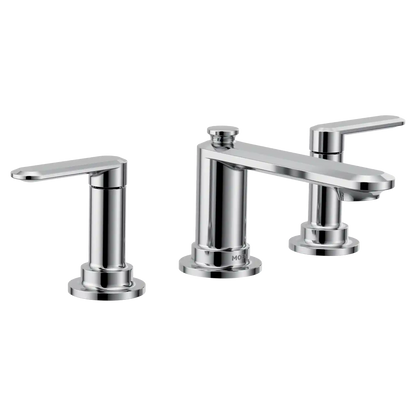 Greenfield Two-Handle Low Arc Bathroom Faucet
