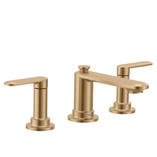 Greenfield Two-Handle Low Arc Bathroom Faucet