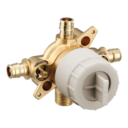 M-Core 4 Port 1/2" Cold Exp Pex with CC/IPS Tub Connection Includes Stops