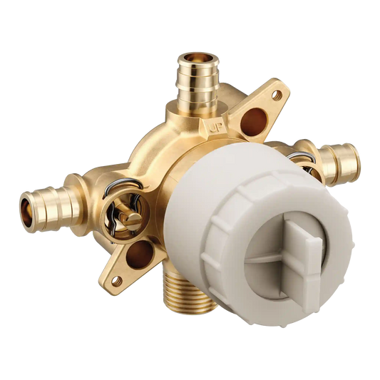 M-Core 4 Port 1/2" Cold Exp Pex with CC/IPS Tub Connection Includes Stops