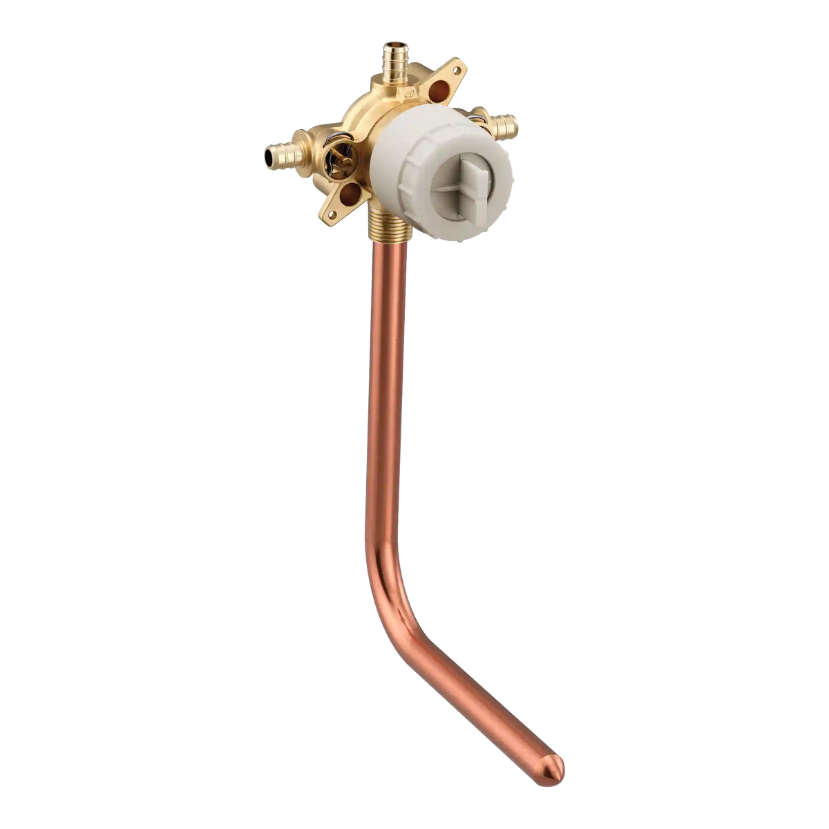 M-Core 4 Port 1/2" Crimp Ring Pex Connection Includes Stops