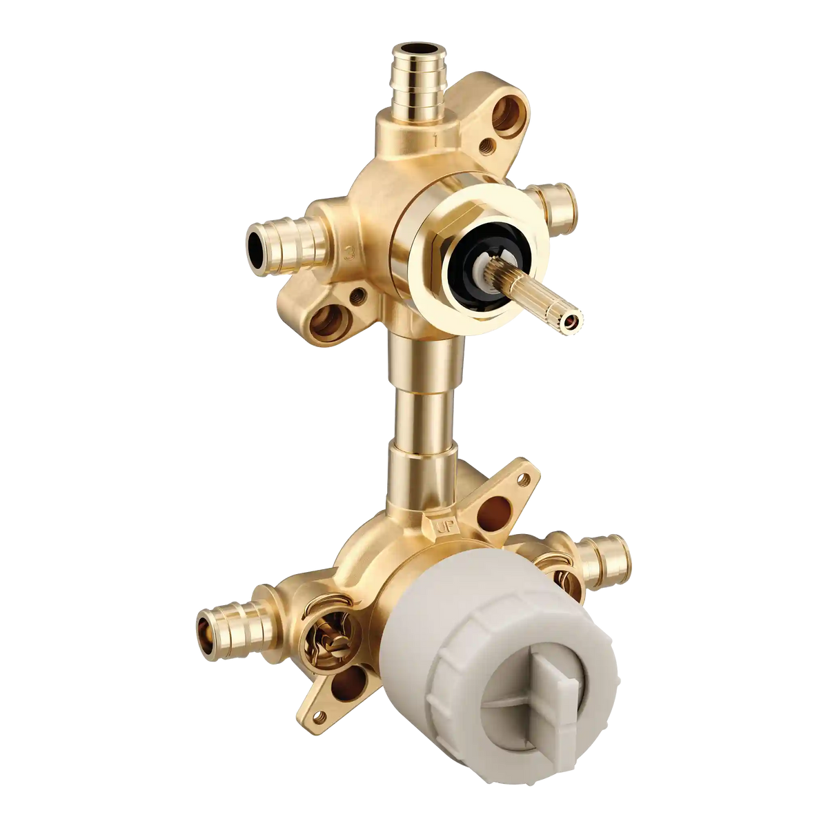 M-Core Transfer 1/2" Cold Expansion Pex Connection Includes Pressure Balancing Stops Volume Control
