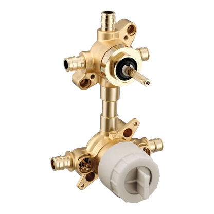 M-Core Transfer 1/2" Cold Expansion Pex Connection Includes Pressure Balancing Stops Volume Control