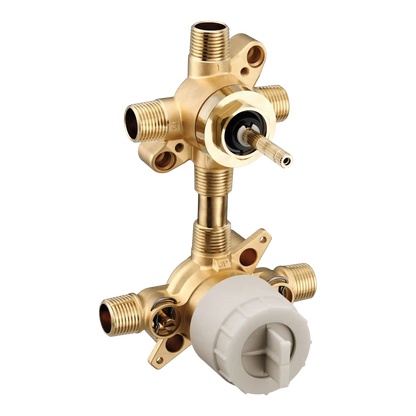 M-Core Transfer 1/2" CC/IPS Connection Includes Pressure Balancing Stops Volume Control