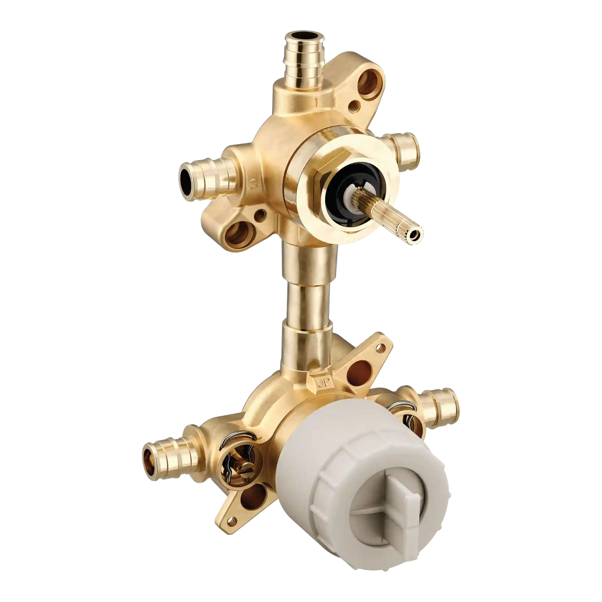 M-Core Transfer 1/2" Cold Expansion Pex Connection Includes Pressure Balancing Stops Volume Control