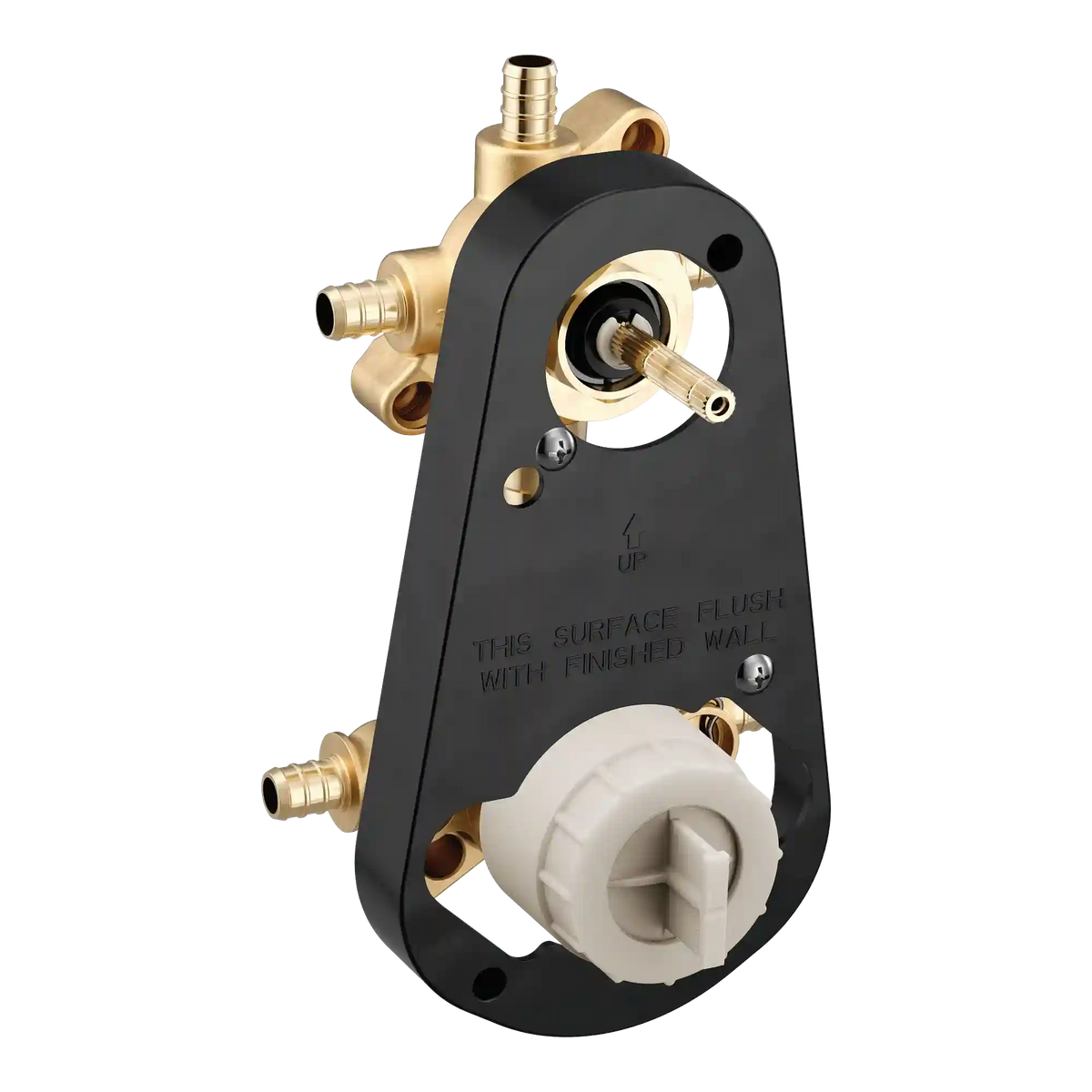 M-Core Transfer 1/2" Crimp Ring Pex Connection Includes Pressure Balancing Stops Volume Control