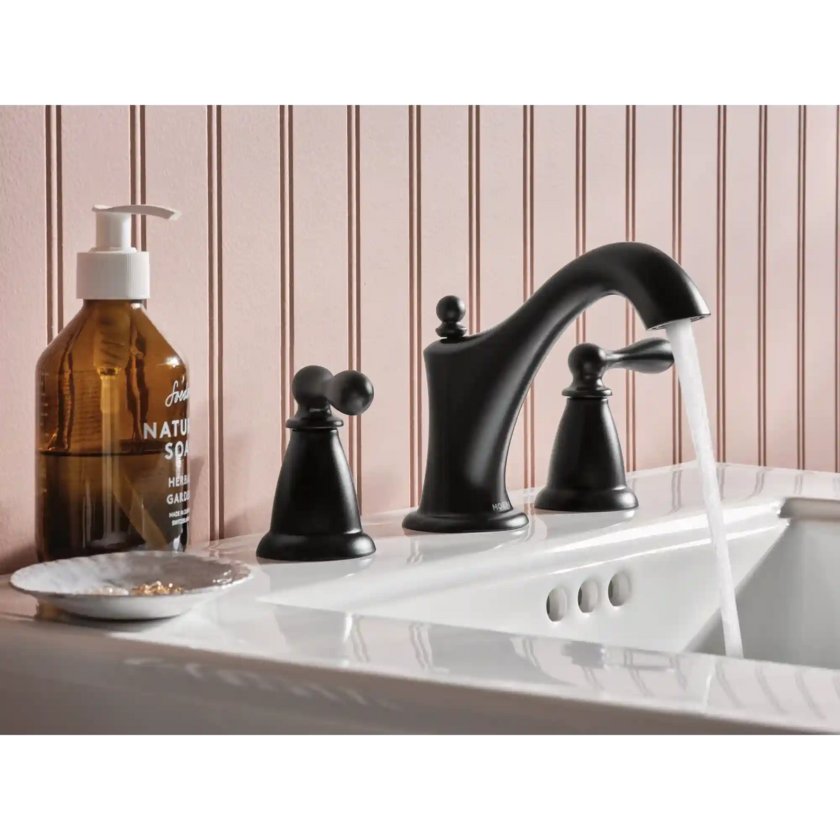 Caldwell Two-Handle High Arc Bathroom Faucet