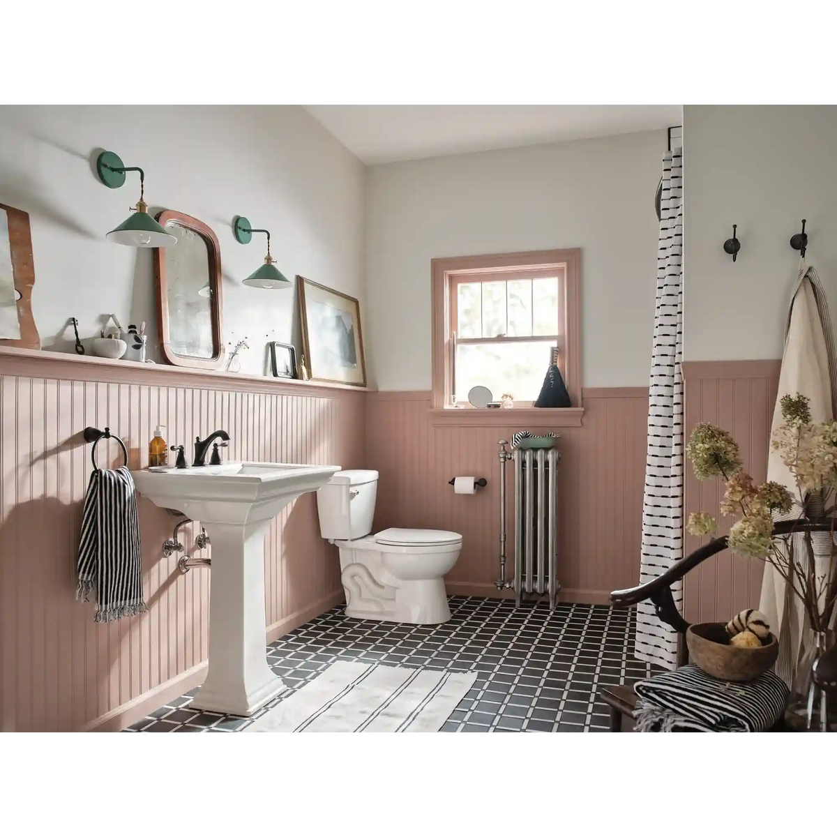 Caldwell Two-Handle High Arc Bathroom Faucet