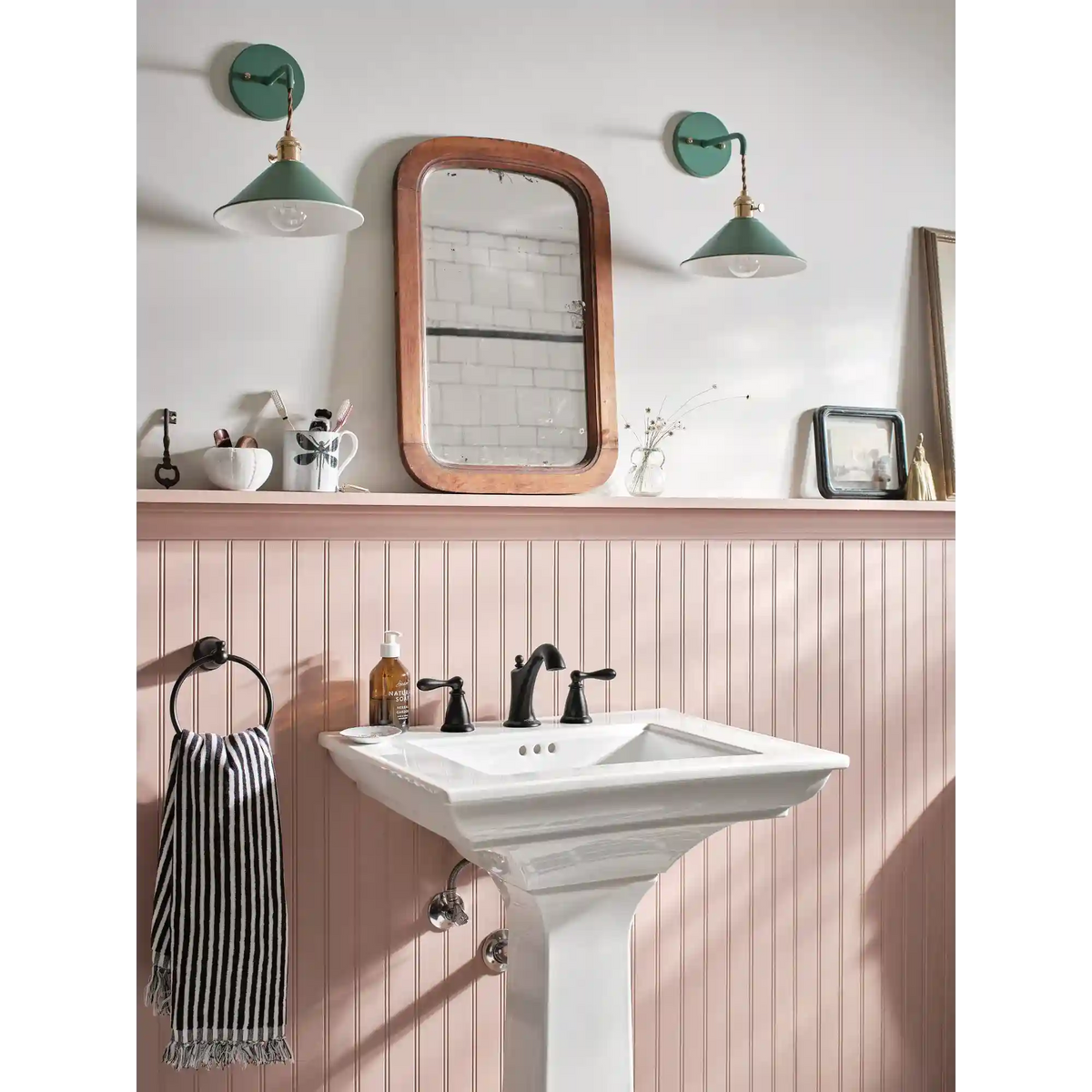 Caldwell Two-Handle High Arc Bathroom Faucet
