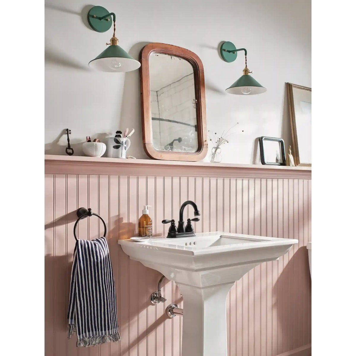 Caldwell Two-Handle High Arc Bathroom Faucet