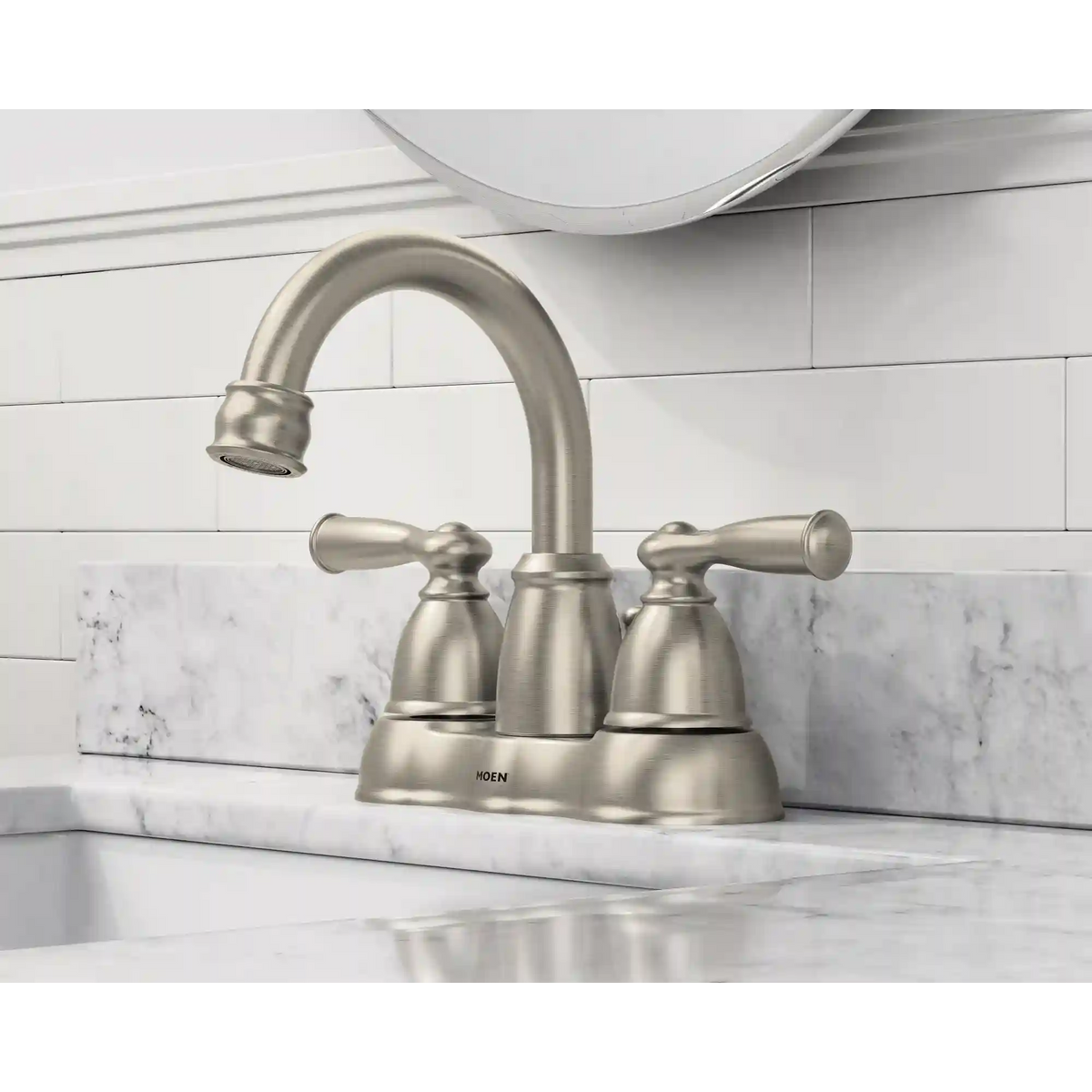 Banbury Two-Handle High Arc Bathroom Faucet