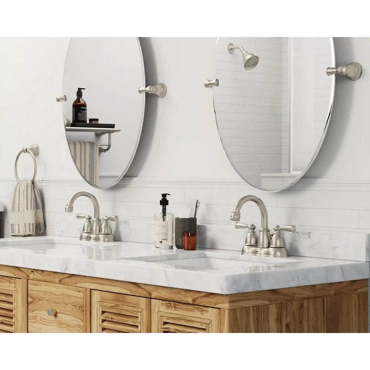 Banbury Two-Handle High Arc Bathroom Faucet