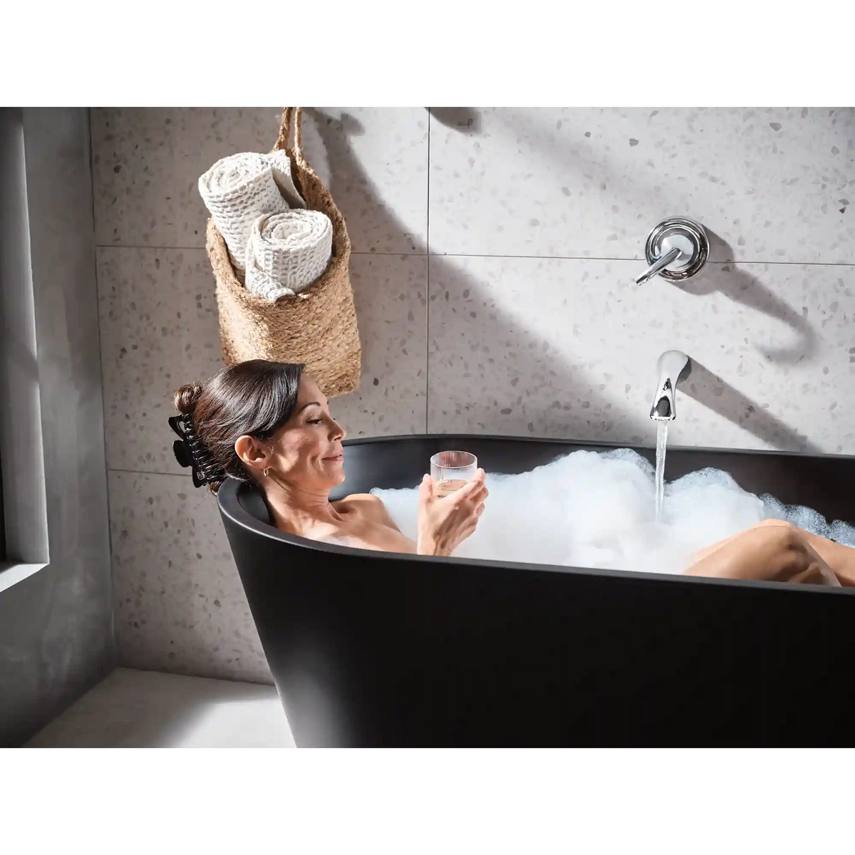 Glyde One-Handle Non Diverter Wallmount Tub Filler