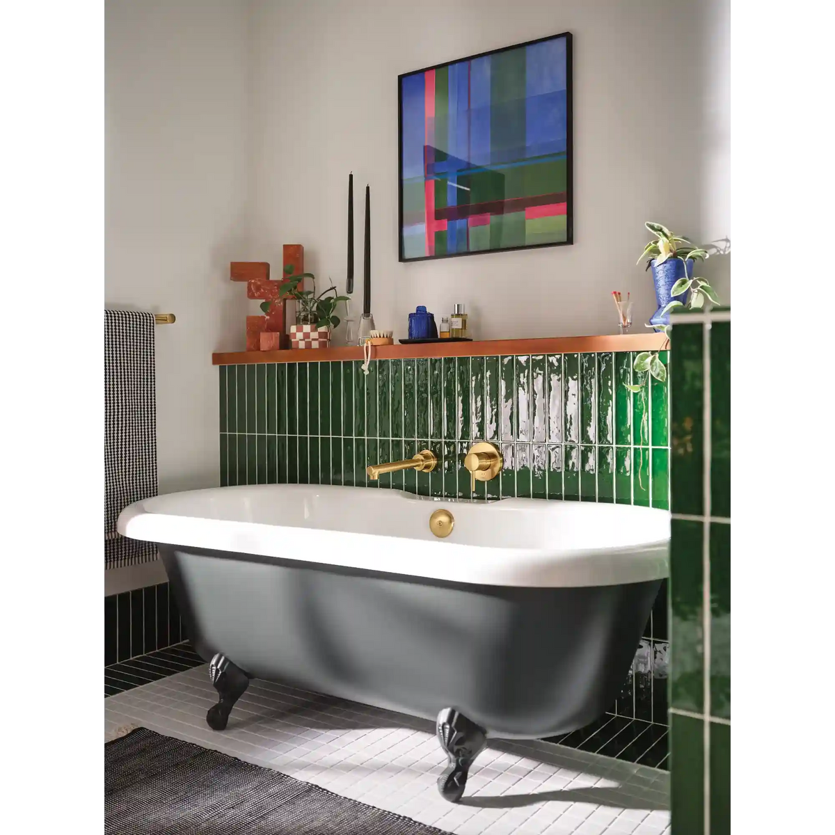 Align One-Handle Non Diverter Wallmount Tub Filler