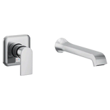 Genta LX One-Handle Non Diverter Wallmount Tub Filler