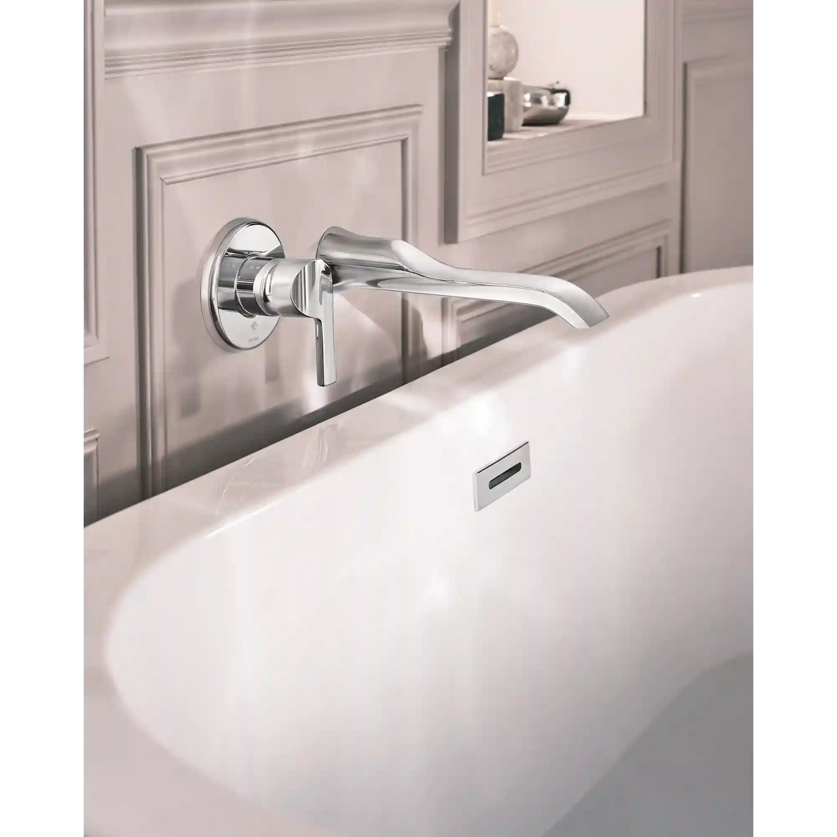 Doux One-Handle Non Diverter Wallmount Tub Filler