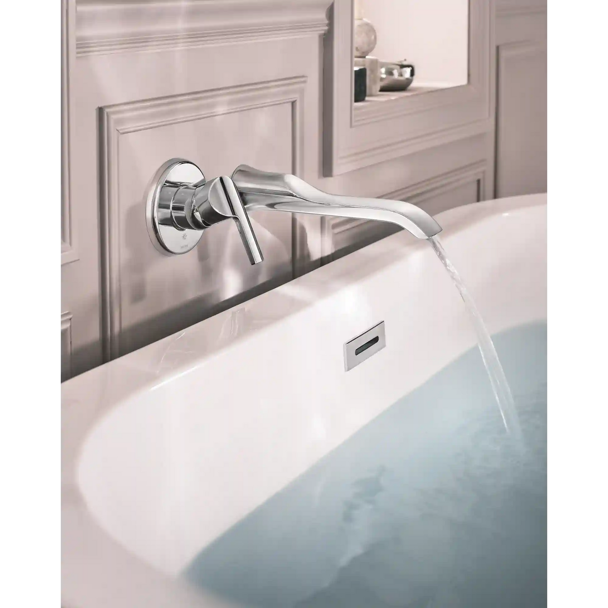 Doux One-Handle Non Diverter Wallmount Tub Filler