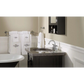 Caldwell Chrome two-handle high arc bathroom faucet