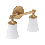 Flara Two Globe Bath Light