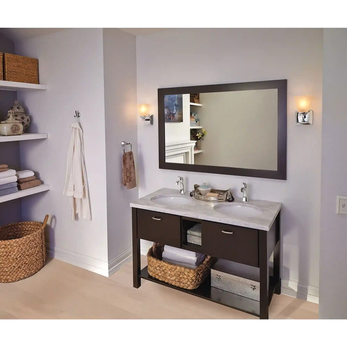 Voss One-Handle High Arc Bathroom Faucet
