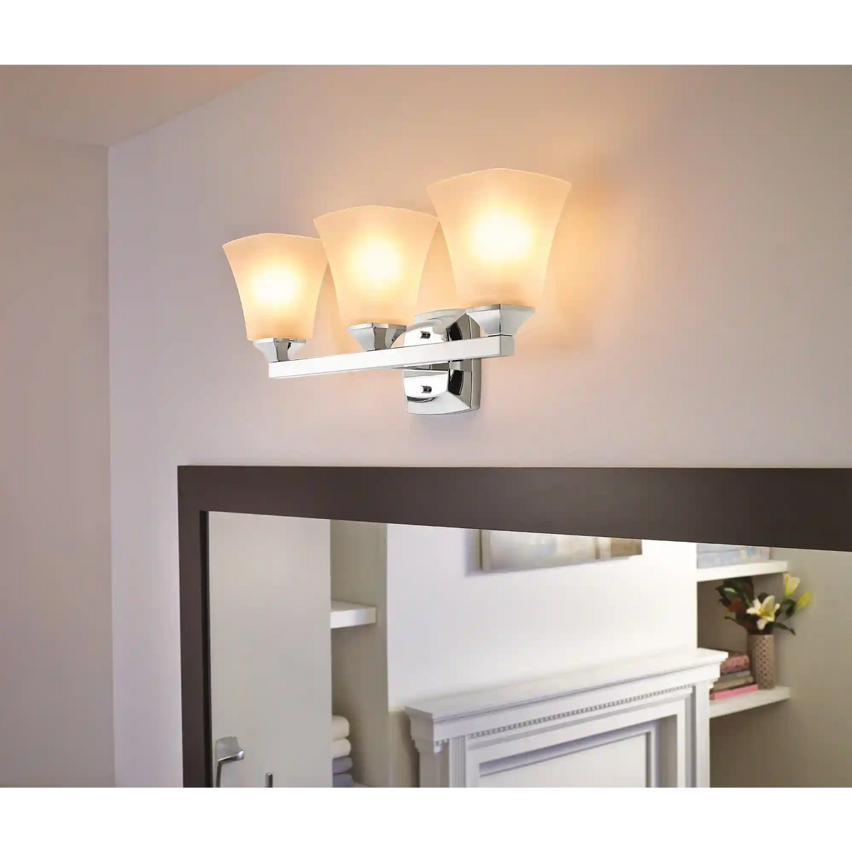 Voss Three Globe Bath Light