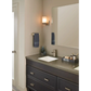 90 Degree One Globe Bath Light