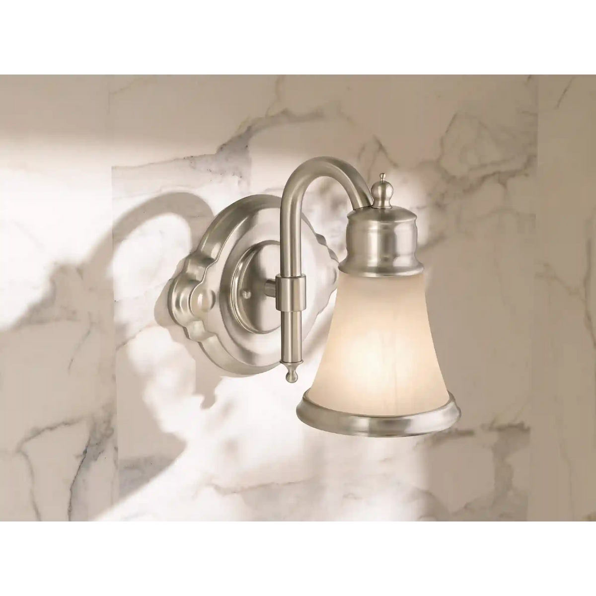 Waterhill Chrome Bath Light